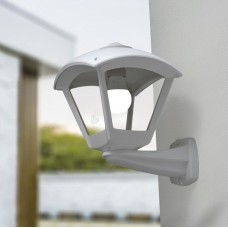 Φωτιστικό Φανάρι Επίτοιχο με ντουί Ε27 Ρητίνης Γκρι IP55 Fumagalli 96DARIO250W/GR